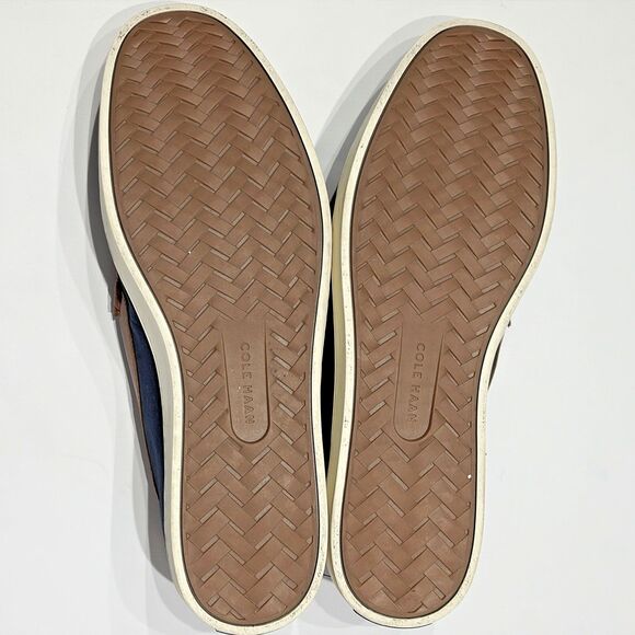 Cole Haan Nantucket Canvas Penny Loafer C38570 Navy Blue Men Size 12M -Worn Once main image 7